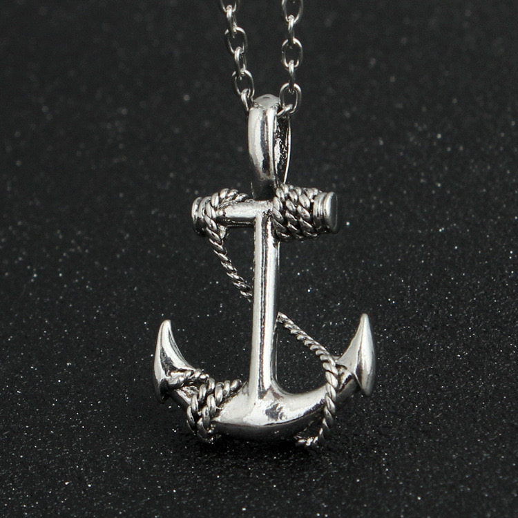 Ship anchor necklace - LCS Fashion