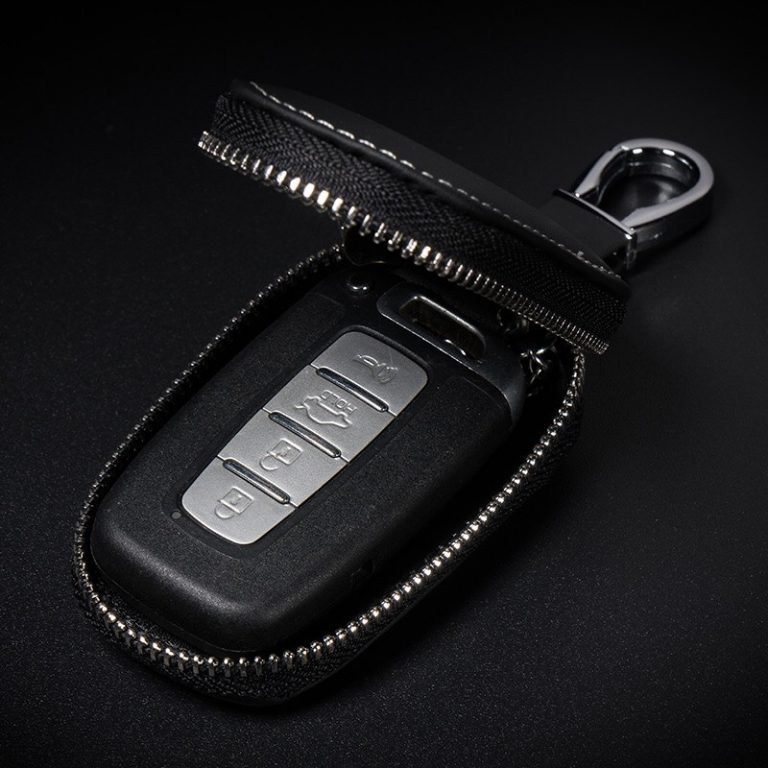 nissan classic leather key holder
