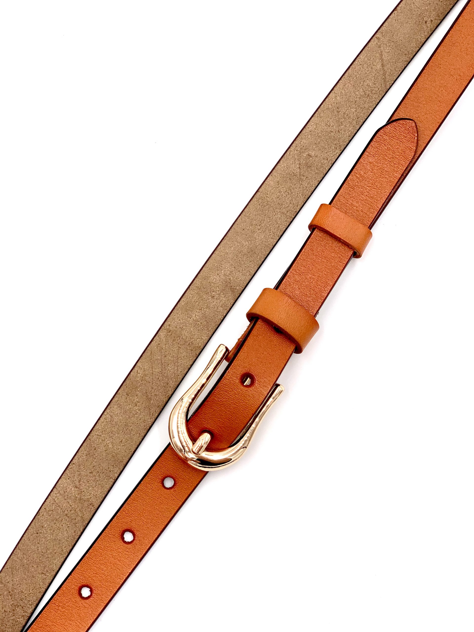 Top grain leather belt - LCS Fashion