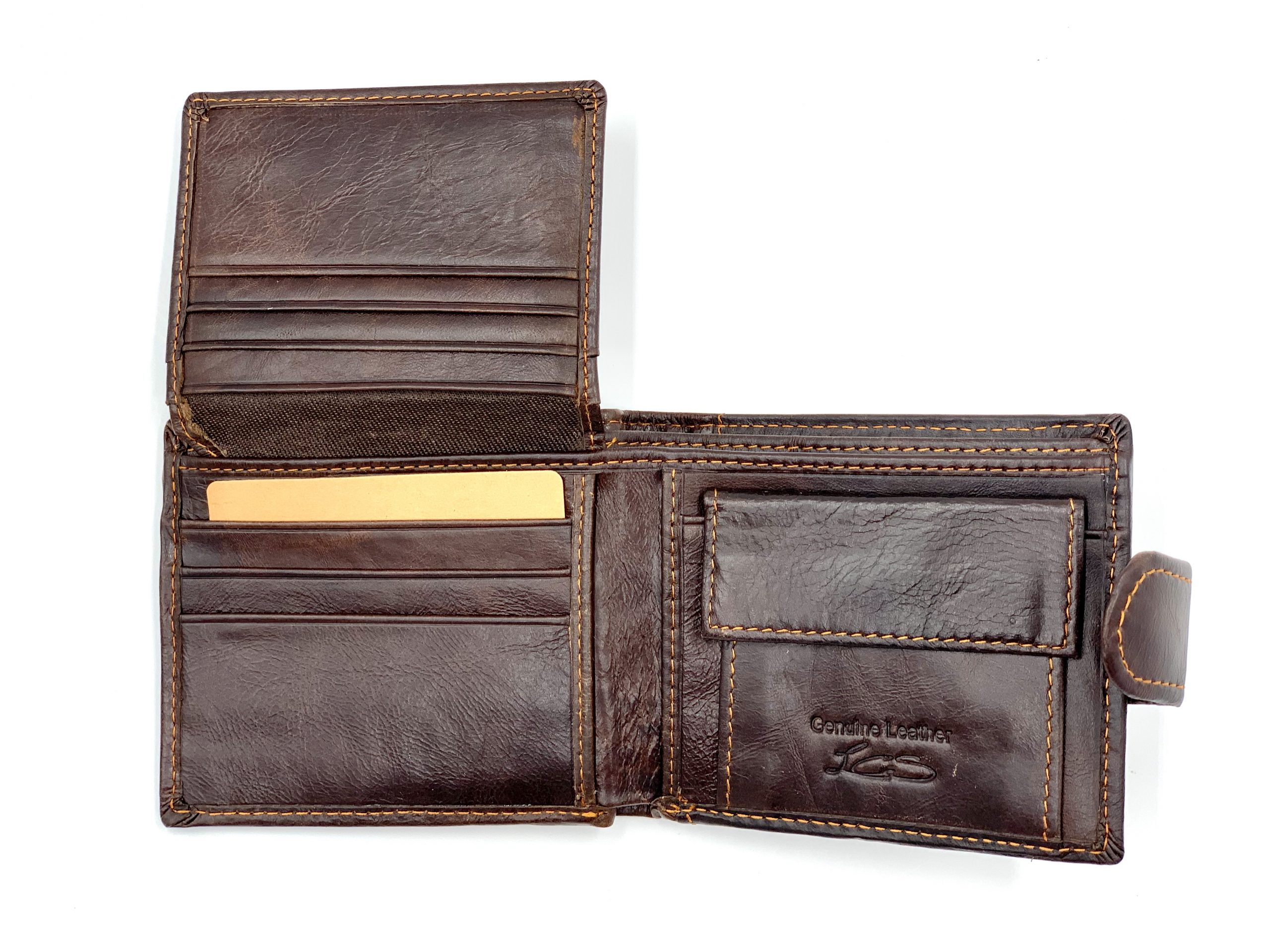 LCS Bull leather wallet - LCS Fashion